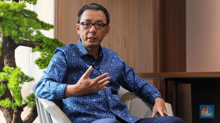 CEO Sinarmas MSIG Life, Wianto Chen. (CNBC Indonesia/Faisal Rahman)