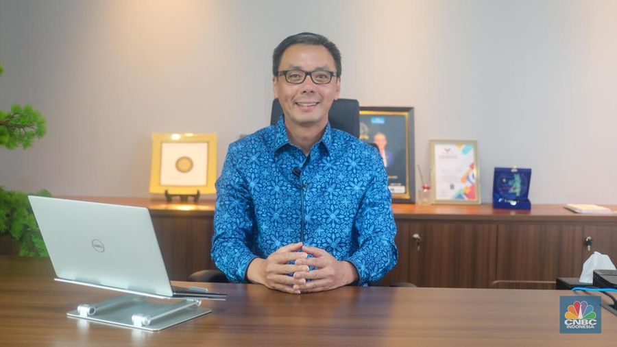 CEO Sinarmas MSIG Life, Wianto Chen. (CNBC Indonesia/Faisal Rahman)