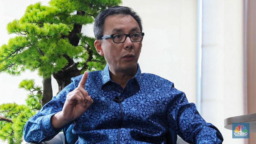 CEO Sinarmas MSIG Life, Wianto Chen. (CNBC Indonesia/Faisal Rahman)