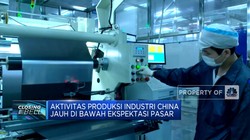 Aktivitas Produksi Industri China Jauh di Bawah Ekspetasi