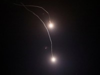 Bak Belah Langit, Potret Mencekam Serangan Luar Biasa di Kyiv