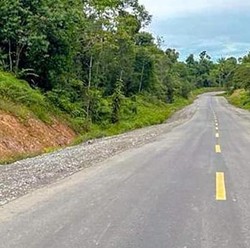 Penampakan Jalan Mulus & Meliuk di Boven Digoel Bak di Eropa