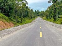 Penampakan Jalan Mulus & Meliuk di Boven Digoel Bak di Eropa