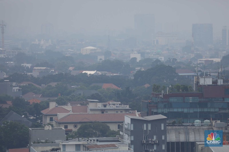 Polusi Udara Jakarta (CNBC Indonesia/Tri Susilo)