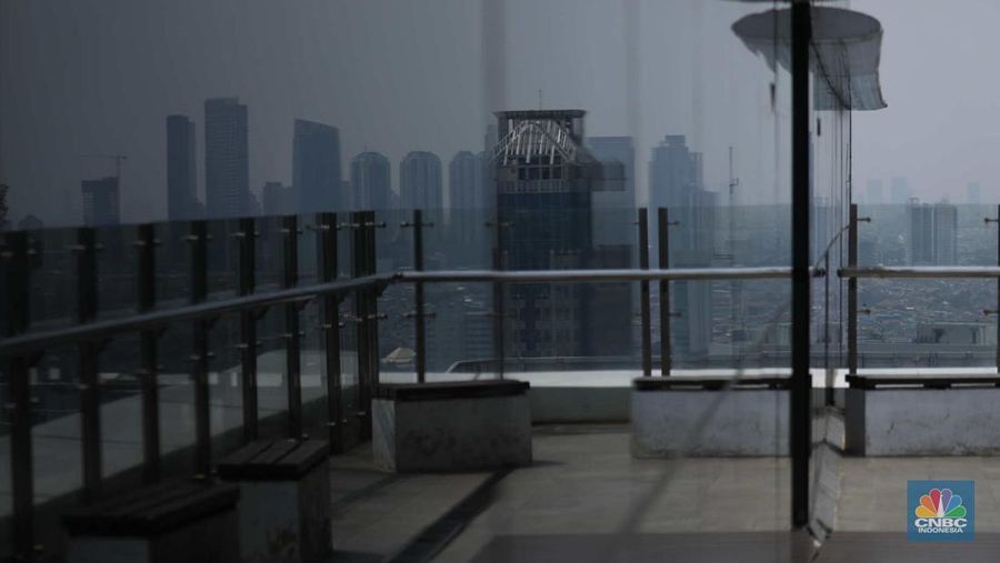Polusi Udara Jakarta (CNBC Indonesia/Tri Susilo)