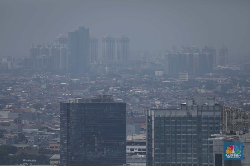 Polusi Udara Jakarta (CNBC Indonesia/Tri Susilo)