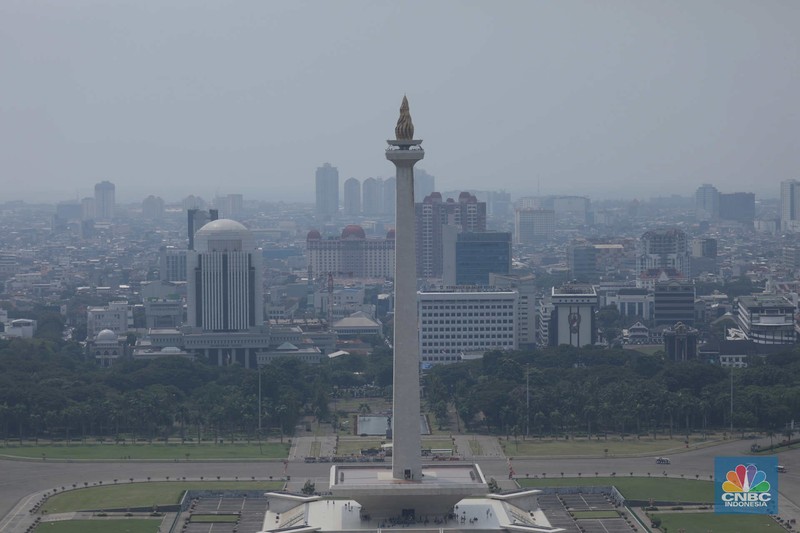 Polusi Udara Jakarta (CNBC Indonesia/Tri Susilo) Polusi Udara Jakarta (CNBC Indonesia/Tri Susilo)