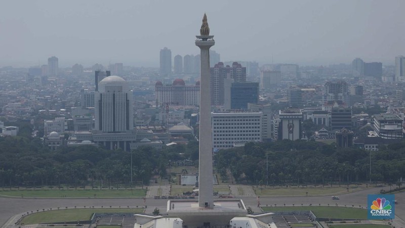 Polusi Udara Jakarta (CNBC Indonesia/Tri Susilo)