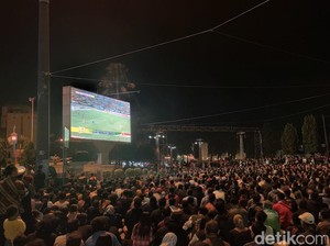 Ada Nobar Indonesia Vs Vietnam, Jalan Depan Balkot Solo Tutup Mulai 21.00 WIB