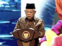 4 Pesan Penting Wapres Ma'ruf Amin Buat Asuransi Syariah