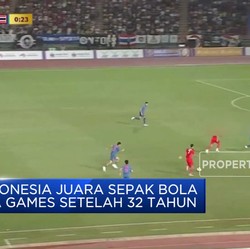 Akhirnya!, Setelah 32 Tahun Sepak Bola RI Juara Sea Games