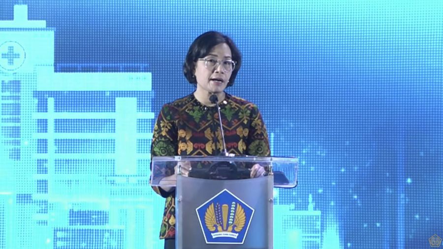 Menteri Keuangan Sri Mulyani Indrawati Rakornas Pelaksanaan Anggaran 2023: Belanja Berkualitas Untuk Transformasi Ekonomi Indonesia. (Tangkapan Layar Youtube)
