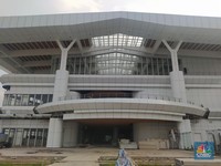 Penampakan Megah Stasiun Kereta Cepat Tegalluar Bak Bandara