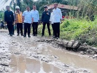 Bukan Hanya di Lampung, Jalan di Kampung JK Juga 'Masyaallah'