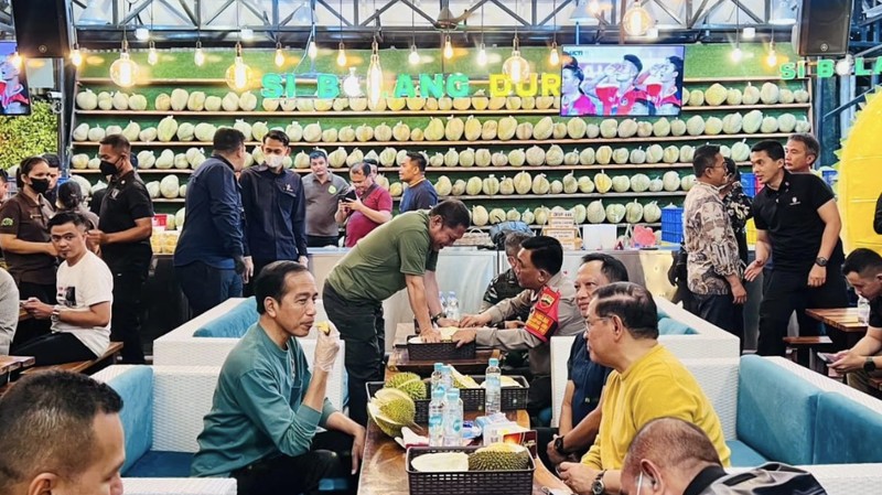 Presiden RI Jokowi Rayakan Kemenangan Indonesia vs Thailand Final SEA Games 2023. (Tangkapan Layar Youtube)