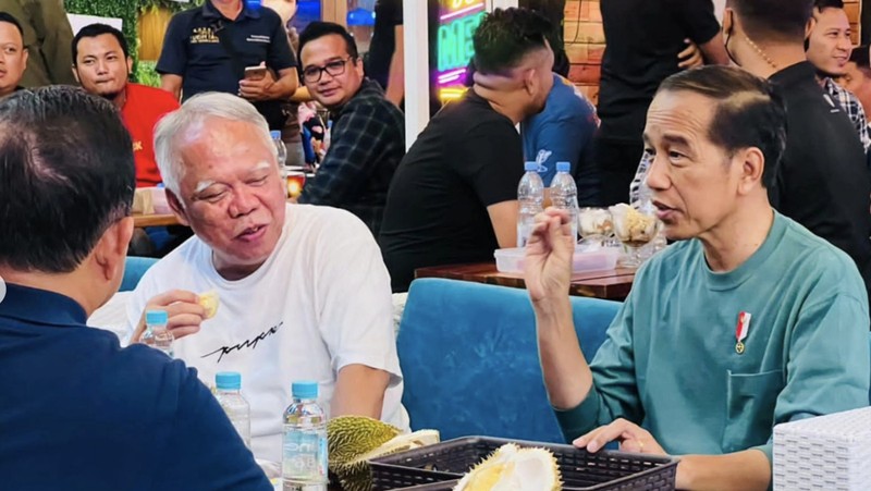 Presiden RI Jokowi Rayakan Kemenangan Indonesia vs Thailand Final SEA Games 2023. (Tangkapan Layar Youtube)