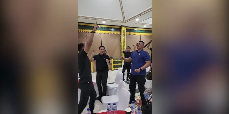Presiden RI Jokowi Rayakan Kemenangan Indonesia vs Thailand Final SEA Games 2023. (Tangkapan Layar Youtube)