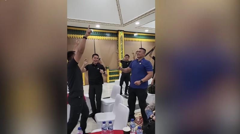 Presiden RI Jokowi Rayakan Kemenangan Indonesia vs Thailand Final SEA Games 2023. (Tangkapan Layar Youtube)