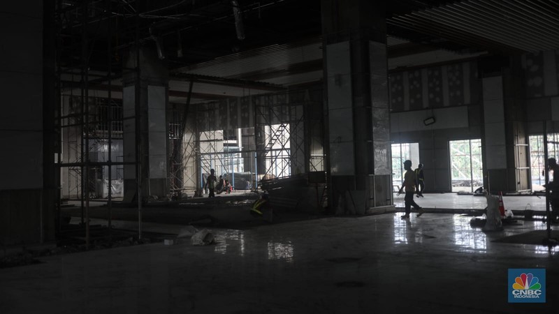 Stasiun KA Cepat Halim. (CNBC Indonesia/Faisal Rahman) Stasiun KA Cepat Halim. (CNBC Indonesia/Faisal Rahman)