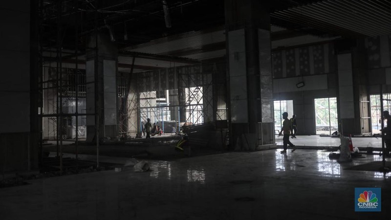 Stasiun KA Cepat Halim. (CNBC Indonesia/Faisal Rahman)