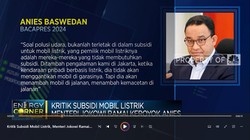 Kritik Subsidi Mobil Listrik, Menteri Jokowi Keroyok Anies