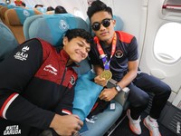 Bawa Medali Emas SEA Games, Timnas U-22 RI OTW Tanah Air