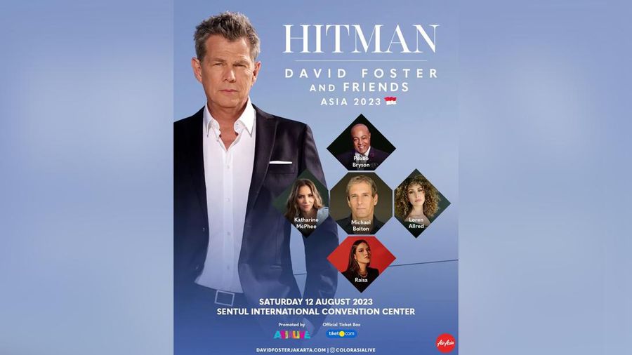 David Foster Konser Di Sentul. (Intagram @ colorasialive)