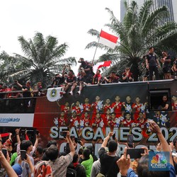 Arak-arakan Timnas U-22 Disorot Media Asing, Bilang Begini