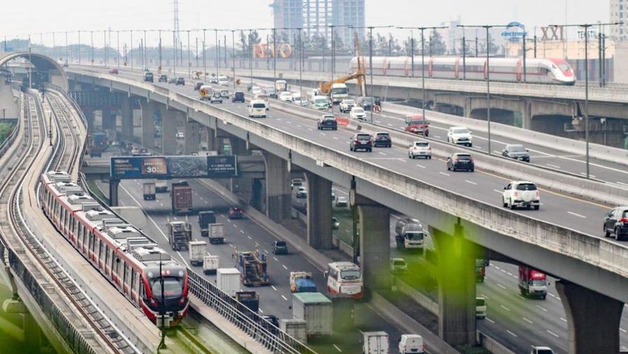 Penampakan LRT-KA Cepat. (Dok. Kemenko Marves)