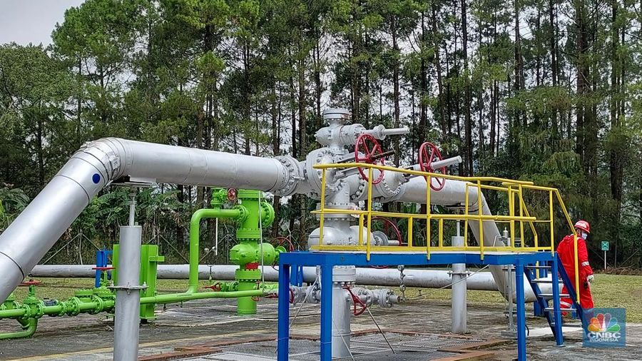 PGE Kamojang (CNBC Indonesia/Feri Sandria)