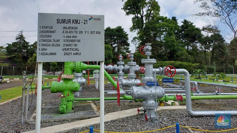 PGE Kamojang (CNBC Indonesia/Feri Sandria)
