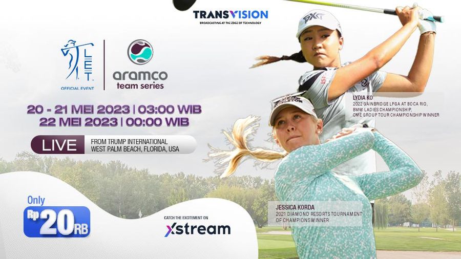 Round 2 Turnamen Ladies European Tour (LET) - Aramco Team Series Florida 2023. (Dok. Transvision)