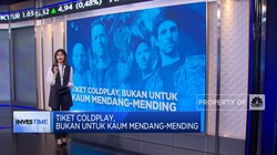 Tiket Coldplay, Bukan Untuk Kaum Mendang-Mending