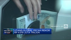 Video: Wow! Utang Global Pecah Rekor Rp 4.519 Juta Triliun