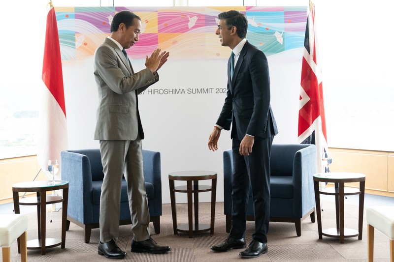 Presiden RI Joko Widodo di g7 Hiroshima Summit. (Instagram)