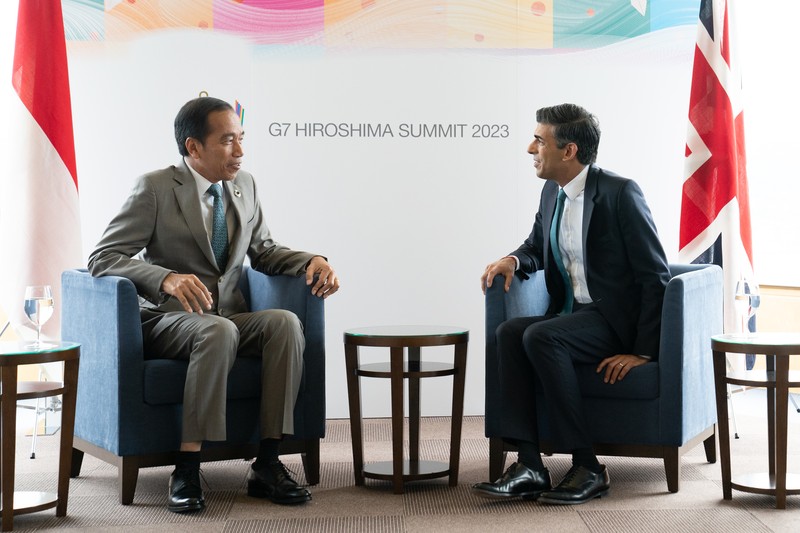 Presiden RI Joko Widodo di g7 Hiroshima Summit. (Instagram)