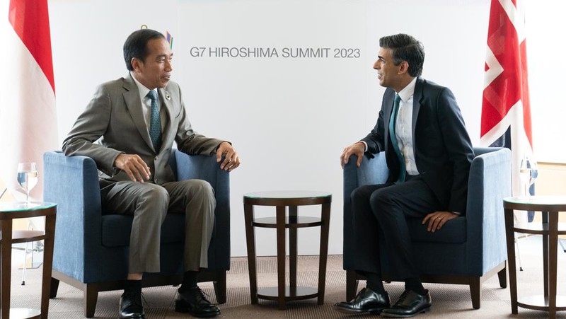 Presiden RI Joko Widodo di g7 Hiroshima Summit. (Instagram)