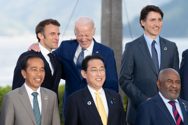 Presiden RI Joko Widodo di g7 Hiroshima Summit. (Instagram) Presiden RI Joko Widodo di g7 Hiroshima Summit. (Instagram)