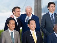 Ini yang Dibahas Jokowi di G7 ke Macron-Zelensky, Sawit-IKN!