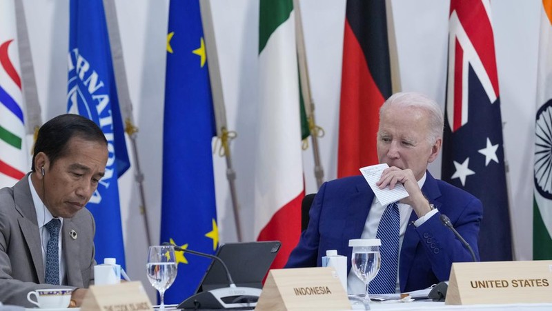 Presiden RI Joko Widodo di g7 Hiroshima Summit. (Instagram)