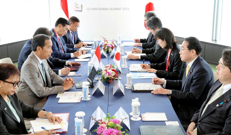 Presiden RI Joko Widodo di g7 Hiroshima Summit. (Instagram)