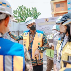 Progres Pembangunan Kota Lama Kesawan Medan Capai 54,83%