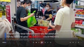 Video: Transmart Full Day Sale Banjir Diskon 20%, Yuk Merapat
