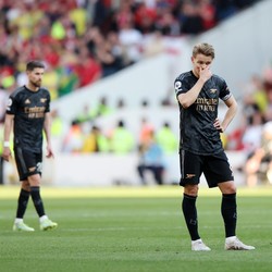 Potret Arsenal Tertunduk Lesu usai Gagal Juarai Liga Inggris