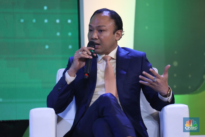 Ketua Umum Periklindo / Kepala Staf Kepresidenan RI, Moeldoko Sebagai pembicara kunci dalam Green Economic Forum 2023 di Kempinski Hotel, Jakarta pada (22/5/2023) mengusung tema 