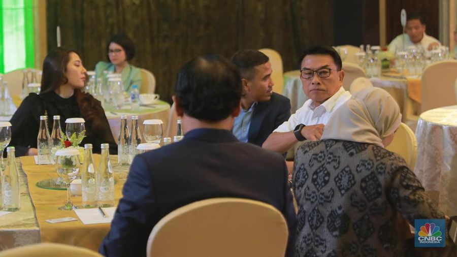 Ketua Umum Periklindo / Kepala Staf Kepresidenan RI, Moeldoko Sebagai pembicara kunci dalam Green Economic Forum 2023 di Kempinski Hotel, Jakarta pada (22/5/2023) mengusung tema 