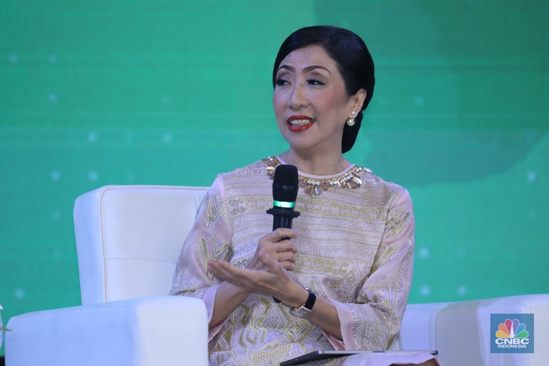 Dialog Panel sesi kedua dalam Green Economic Forum 2023 di Kempinski Hotel, Jakarta pada (22/5/2023) mengusung tema Dialog Panel sesi kedua dalam Green Economic Forum 2023 di Kempinski Hotel, Jakarta pada (22/5/2023) mengusung tema