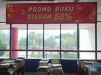 Mau Tutup Total, Toko Gunung Agung Kasih Diskon Sampai 70%