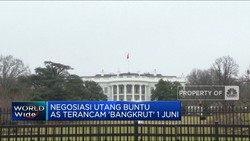Video: Negosiasi Utang Buntu, AS Terancam 'Bangkrut' 1 Juni