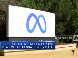 Bocorkan Data Pengguna Eropa Ke AS, Meta Didenda Euro 1,2 M